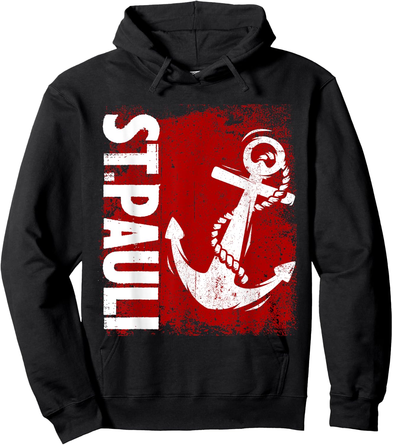 St Pauli Hamburg Paulianer St. Pauli , black Hoodie - Hoodie | Black