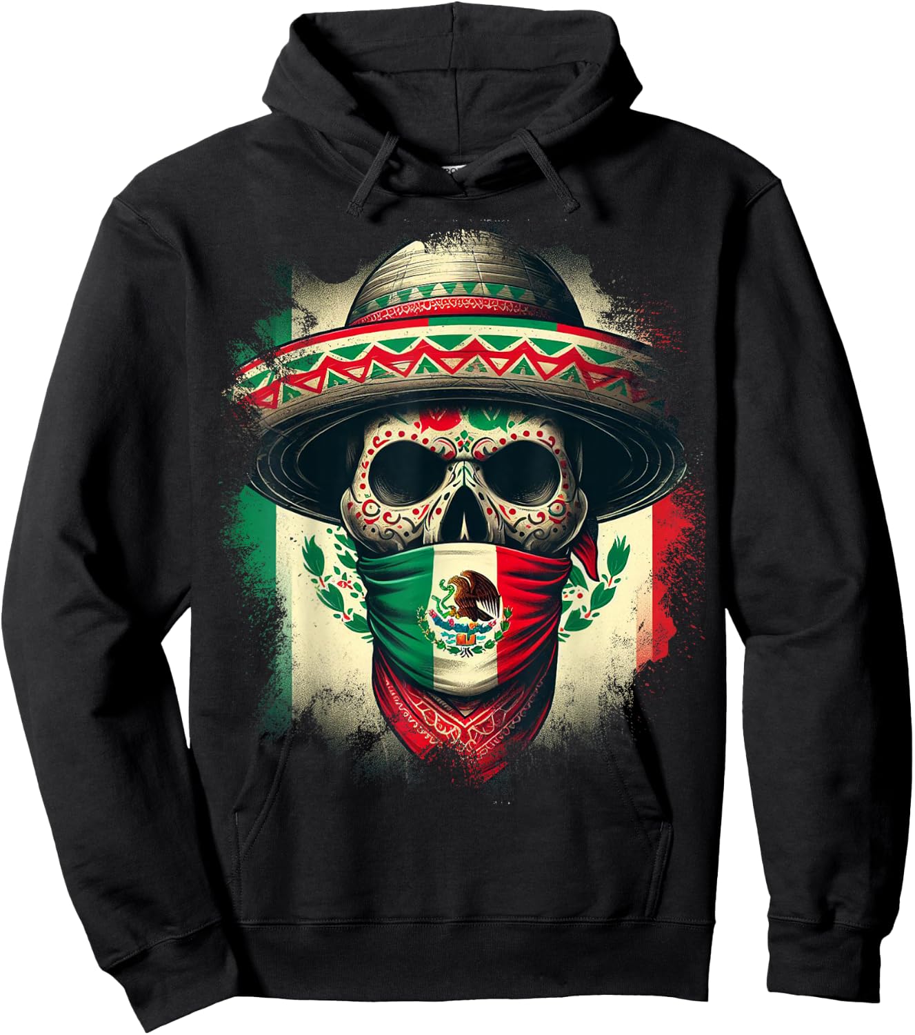 Mexico Cinco De Mayo Tijuana Pride Mexican Hoodie - Hoodie | Black