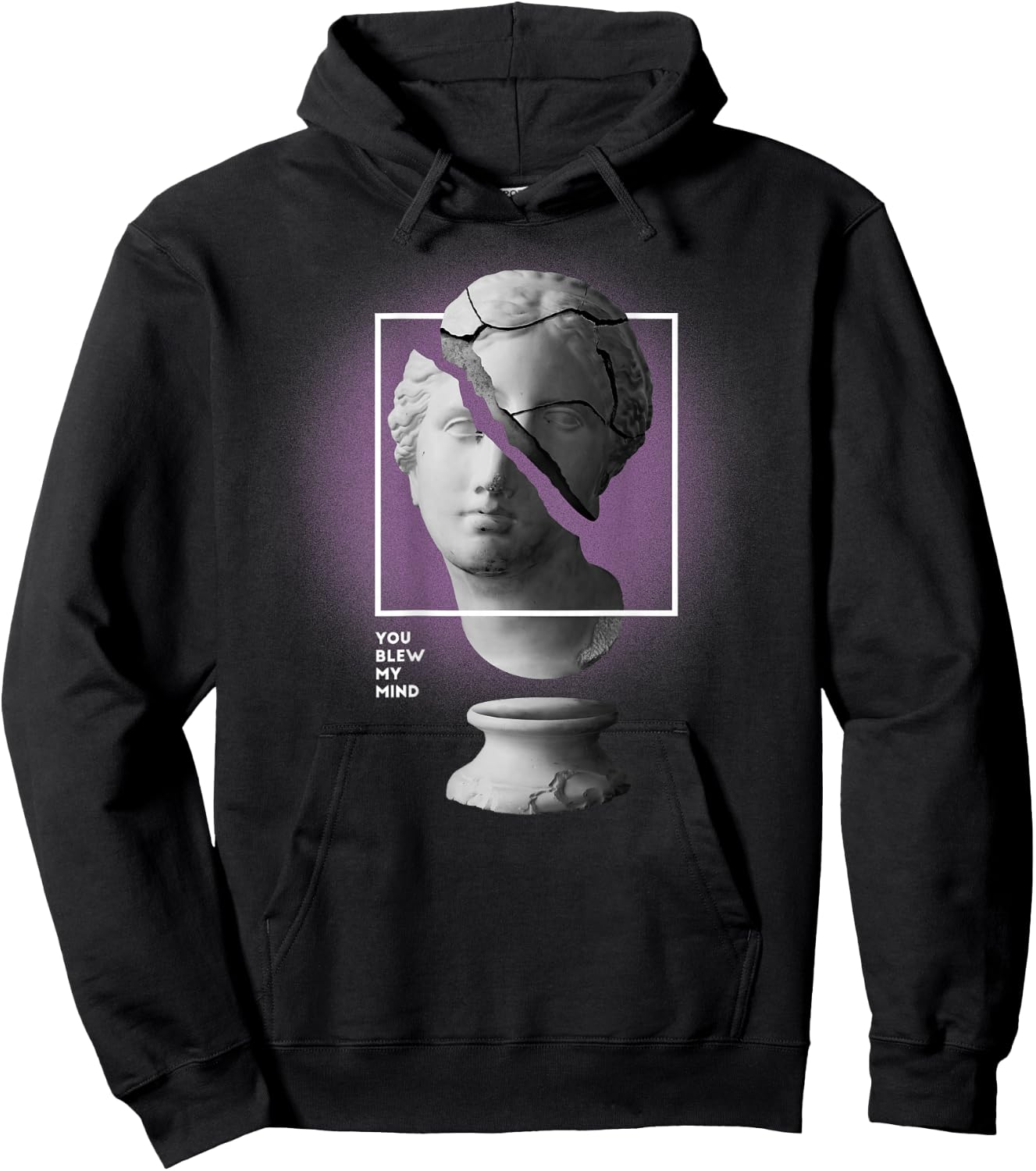 Backprint: Techno Musik Outfit oder EDM Party Raver Festival Hoodie - Hoodie | Black