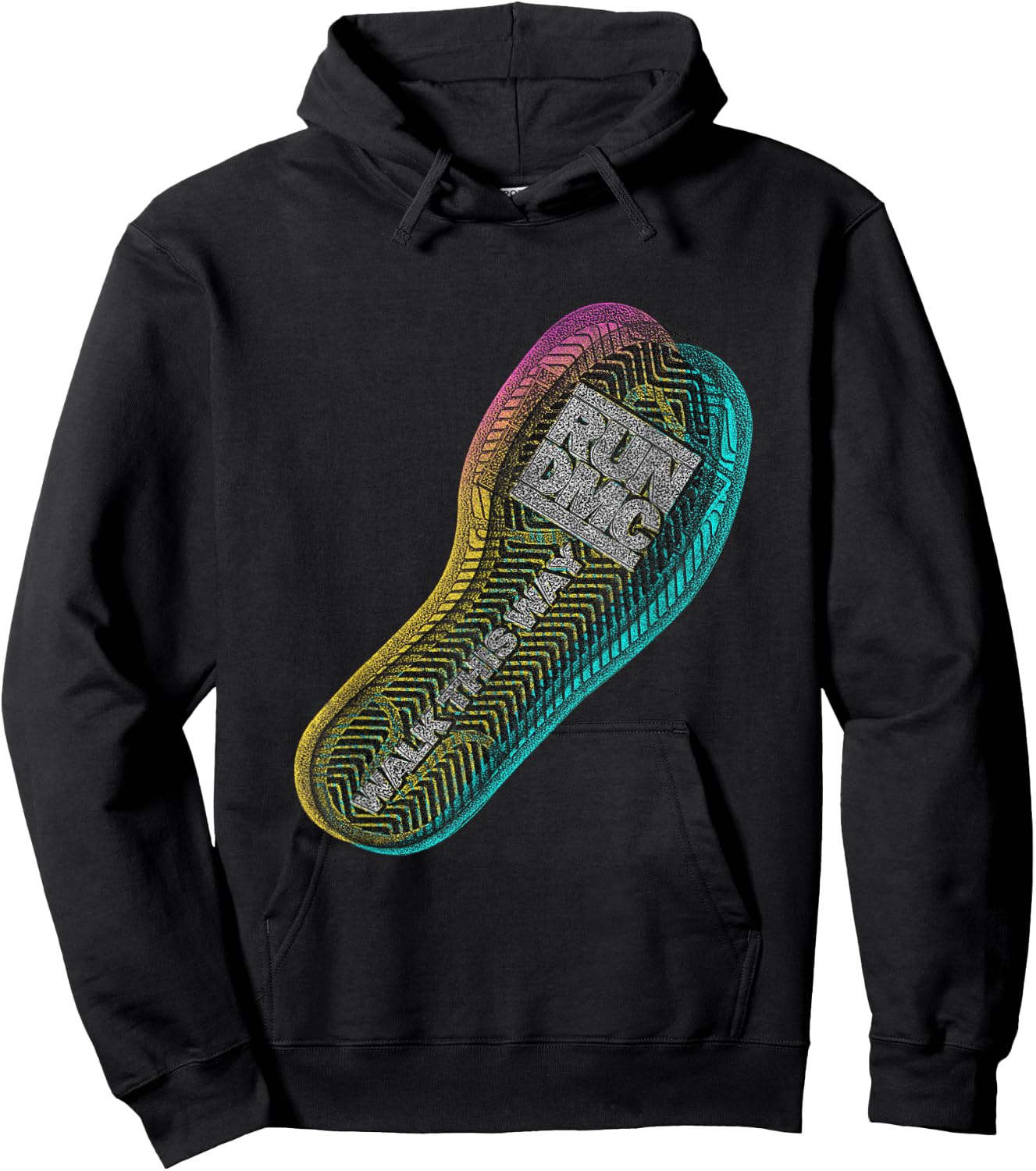 RUN DMC Walk This Way Hoodie - Hoodie | Black