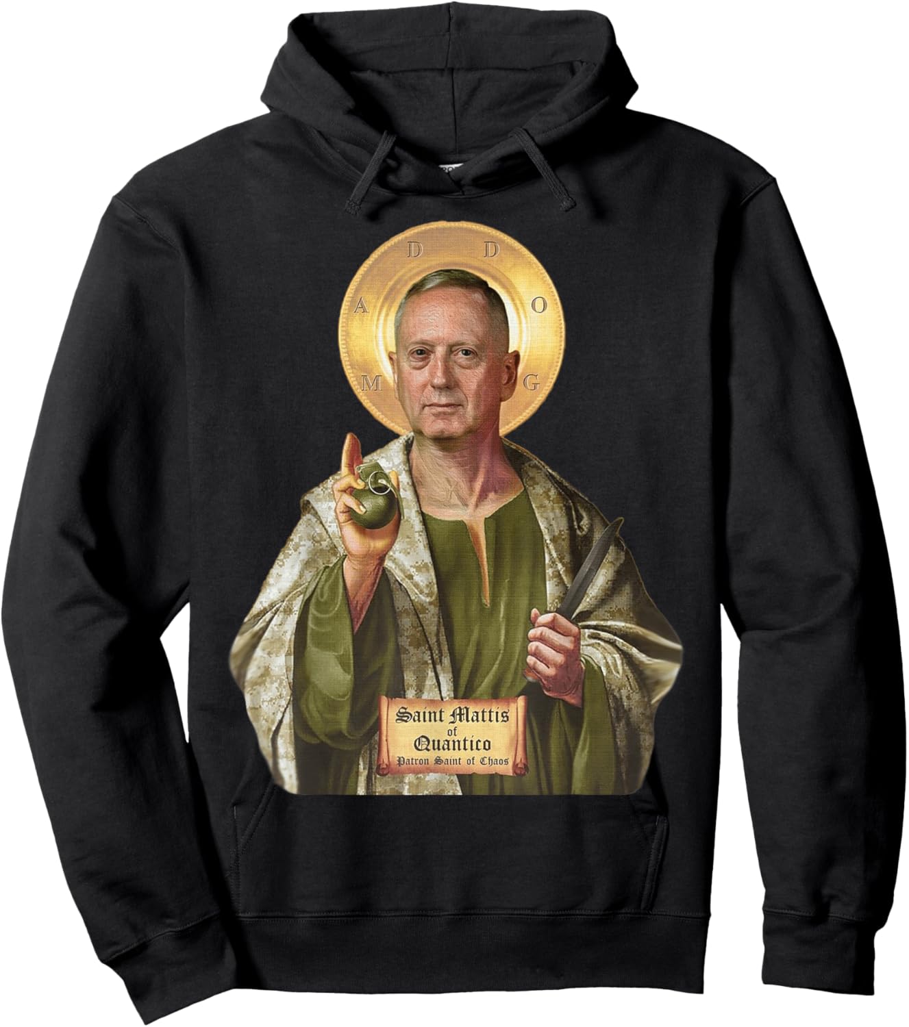 Secretary of Offense General Mattis Funny Hoodie - Hoodie | Black