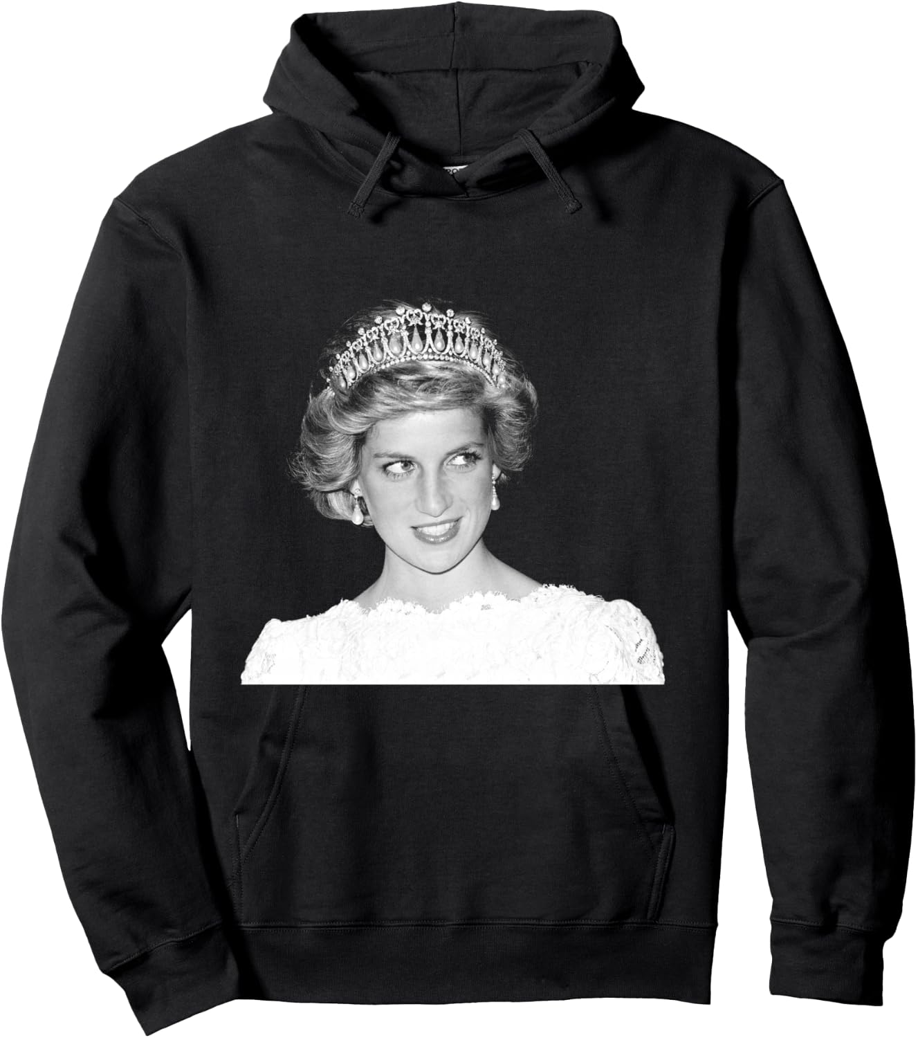 HRH Princess Diana Royal Family America Visit 1985 Hoodie - Hoodie | Black