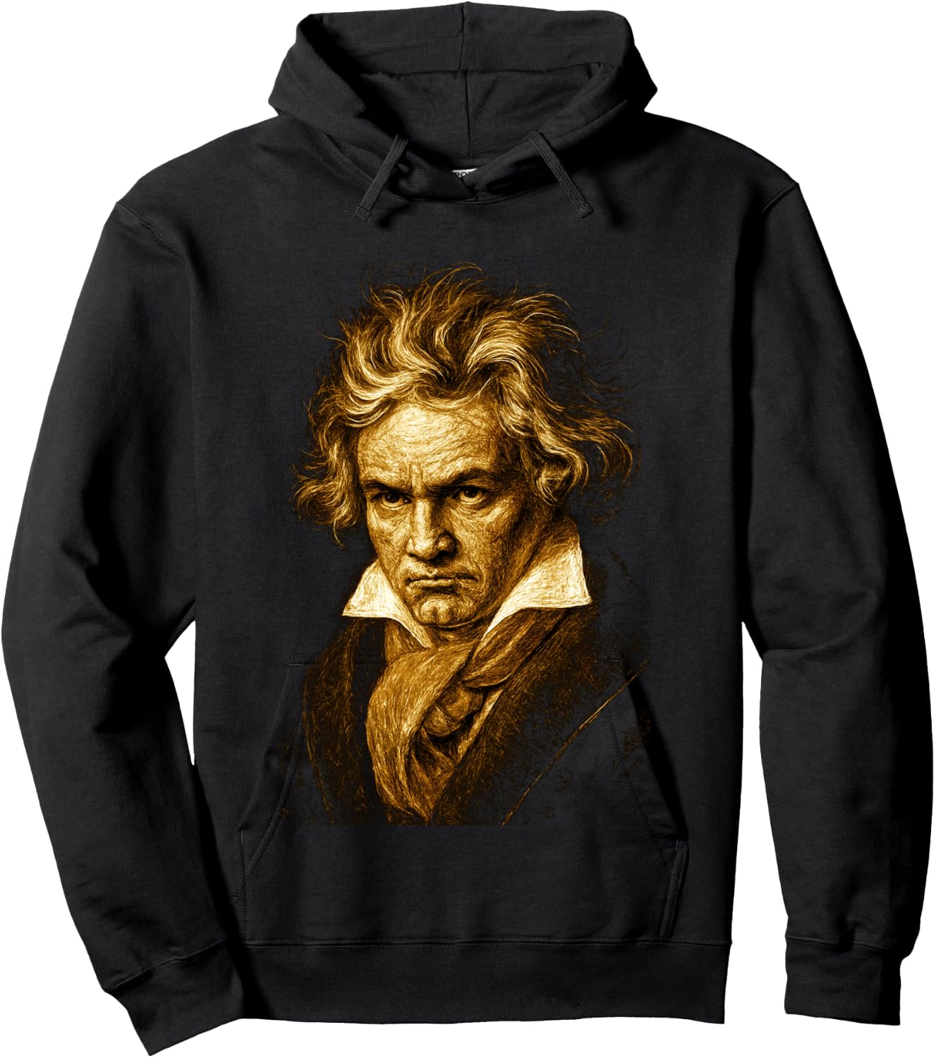 Beethoven-Portrait Ludwig Van Beethoven Classical music Hoodie - Hoodie | Black