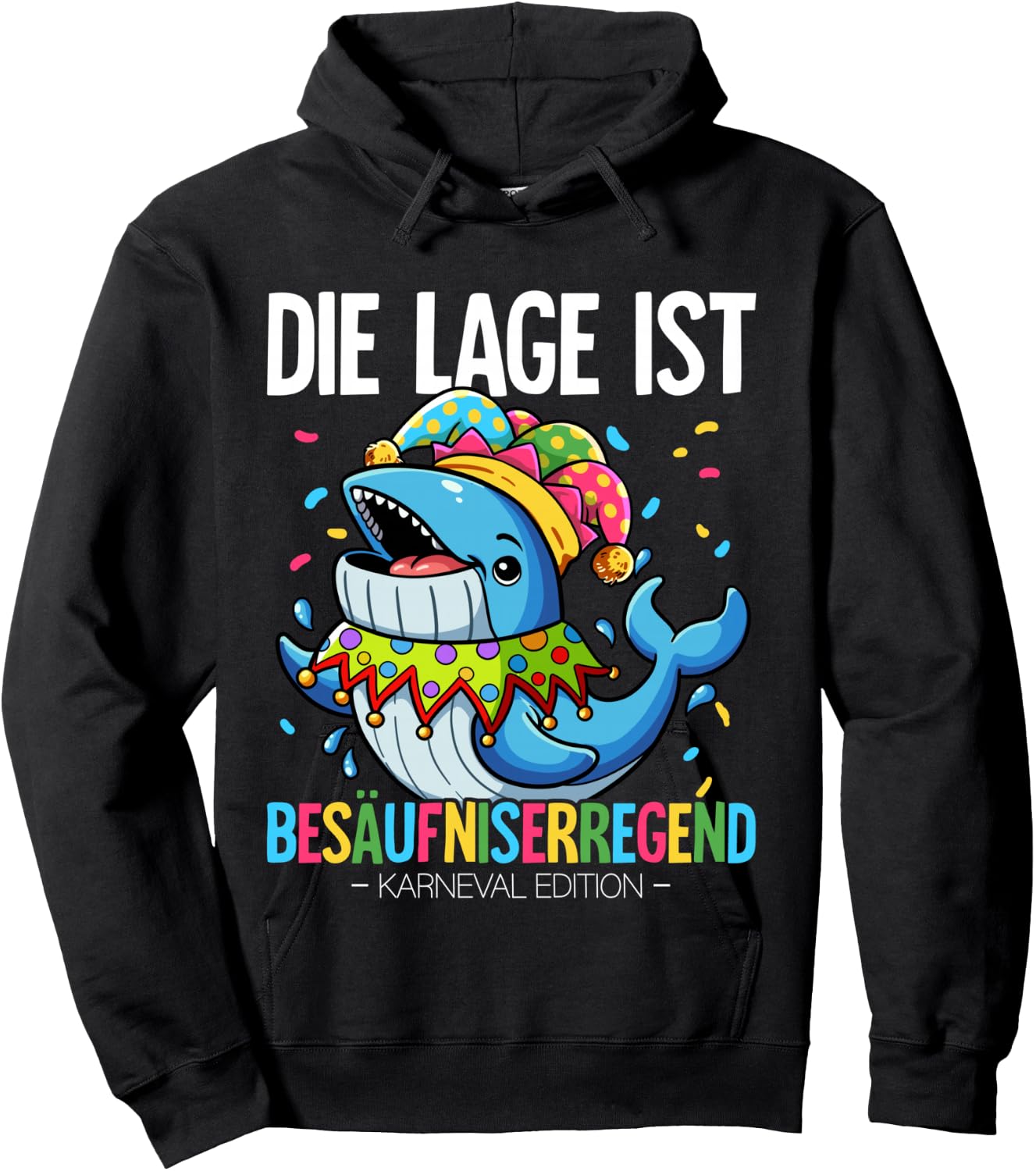 Cologne Carnival Shirt Hoodie - Hoodie | Black