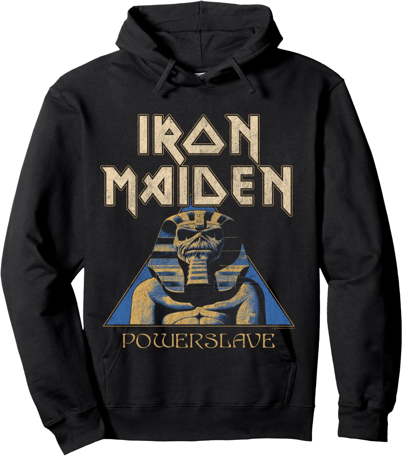 Iron Maiden - Pyramid Sphinx Navy , Blue, S Hoodie - Hoodie | Black
