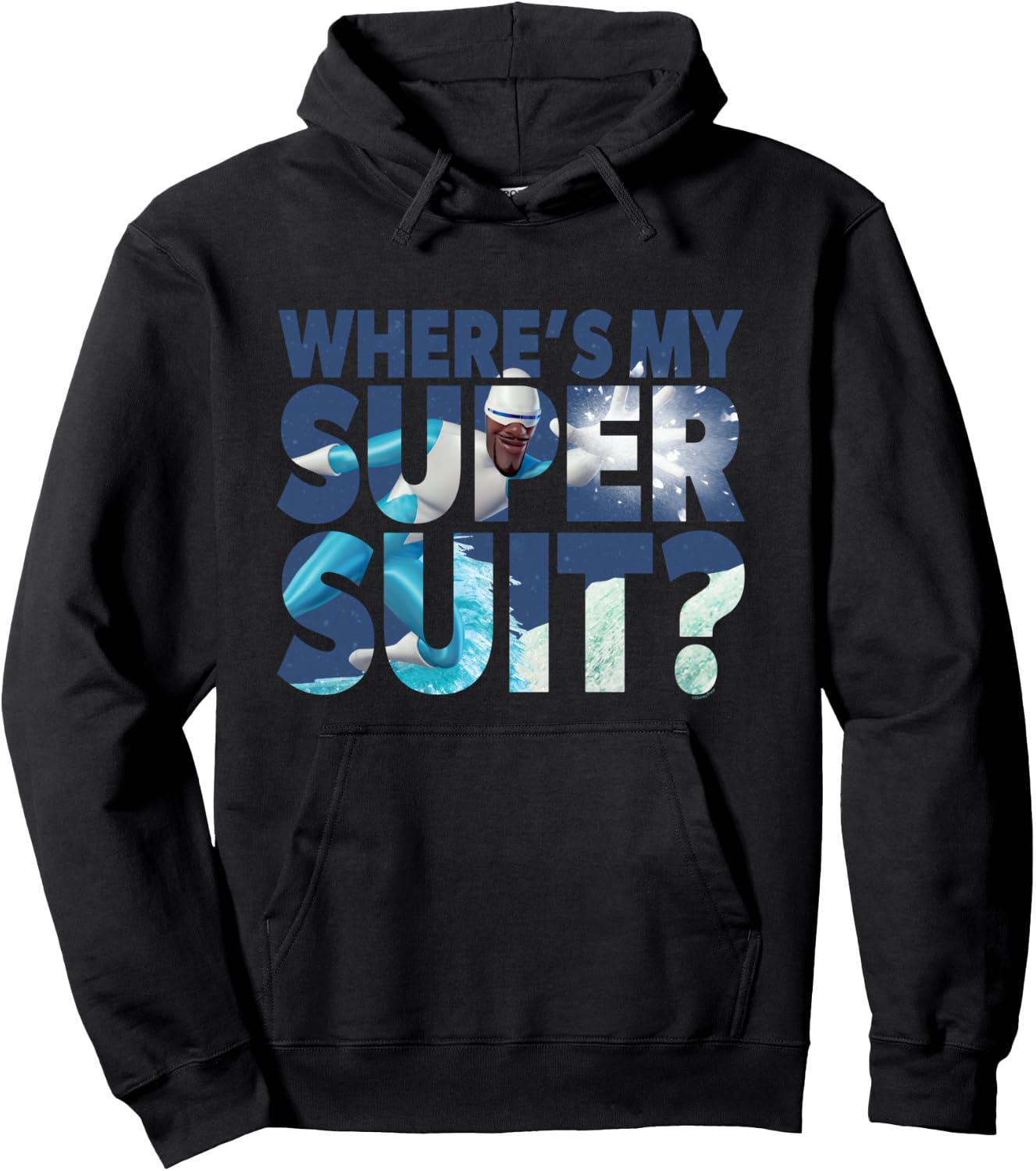 Disney and Pixar’s Incredibles Frozone Where’s My Super Suit Manche Longue Hoodie - Hoodie | Black