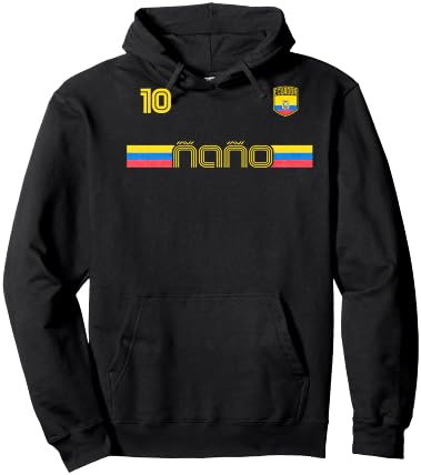 NANO Ecuador ñaño brother friend Ecuadorian flag Ecuador , Black, S Hoodie - Hoodie | Black
