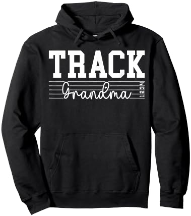 Track Grandma Of A Track And Field Athlete Grandma Hoodie - Hoodie | Black