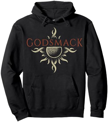 Godsmack Logo Sun On Black Hoodie - Hoodie | Black