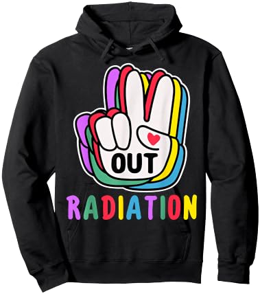 Out Radiation Cute End of Radiation Cancer Warrior Hoodie - Hoodie | Black