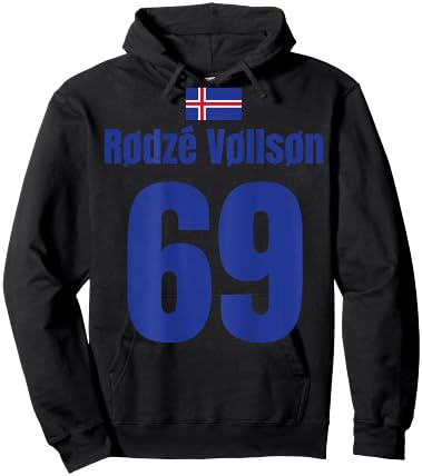 Island Sauf Trikot 69, Mallorca Sauf Trikot Weiss | Fussball Hoodie - Hoodie | Black