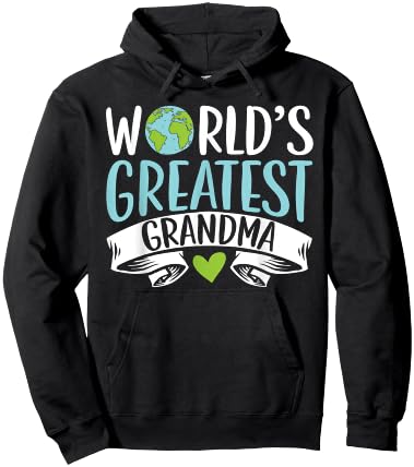 World's Greatest Grandma Grandmother Granny Grandparents Day Hoodie - Hoodie | Black