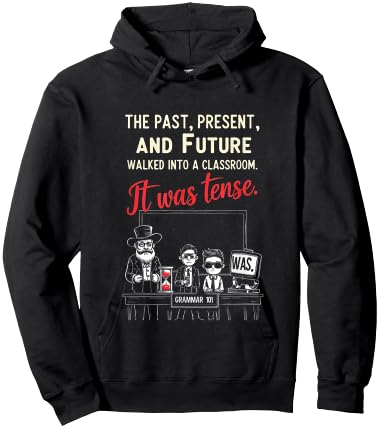 English Teacher Funny Word Game , Black, S Hoodie - Hoodie | Black
