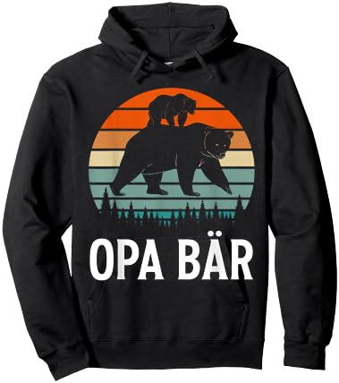 Opa Bär Opa Bär Hoodie - Hoodie | Black