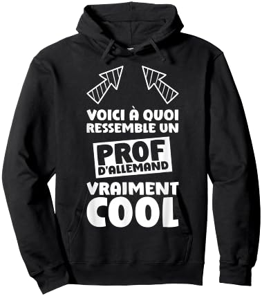 German Teacher Funny Quote German Teacher Hoodie - Hoodie | Black