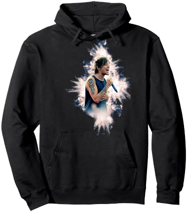 Louis Tomlinson of One Direction Murrayfield Stadium 2014 , Black, S Hoodie - Hoodie | Black