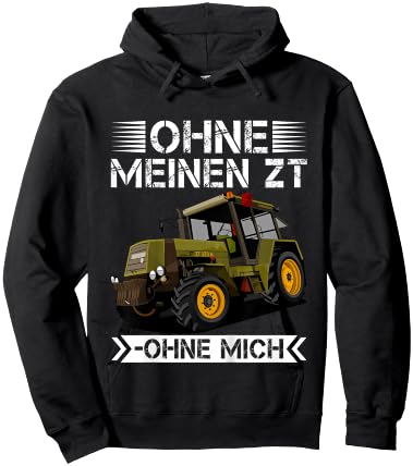 ZT 323 Tractor Agricultural Machine Hoodie - Hoodie | Black
