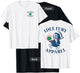 VIEW BACK PRINT Idle Fury Globe Reaper Skeleton Mascot Earth T-Shirt - T-Shirt | Black