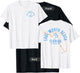 Lake Worth Beach Florida FL Retro Vintage Beach Front & Back Men Women T-Shirt - T-Shirt | Black