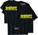 Sheriff Gang Task Force LEO Cops Law Enforcement T-Shirt - T-Shirt | Black