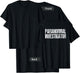 (Print on Back) Paranormal Investigator Ghost Hunter Costume T-Shirt - T-Shirt | Black