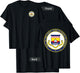 DOUBLE SIDED Panama Canal Seal - Panama Canal T-Shirt - T-Shirt | Black