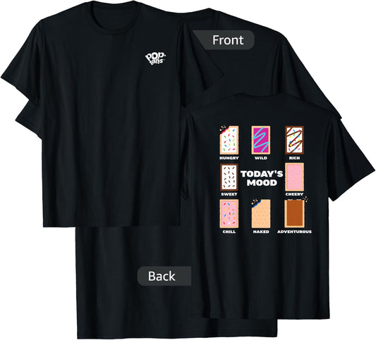 Pop Tarts Today's Mood T-Shirt - T-Shirt | Black