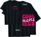 Cool Moms Club Funny Mom Saying Groovy Women T-Shirt - T-Shirt | Black