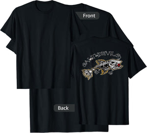 Skull Fish Lure T-Shirt - T-Shirt | Black