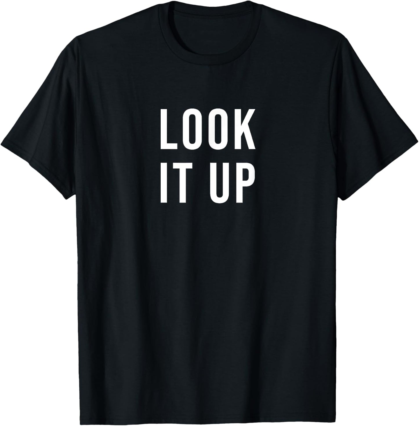 Look It Up Lilac Classic Fit Women's , Small T-Shirt - T-Shirt | Black