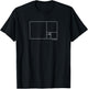 Golden Ratio Architect and Architecture Student Gift Small T-Shirt - T-Shirt | Black