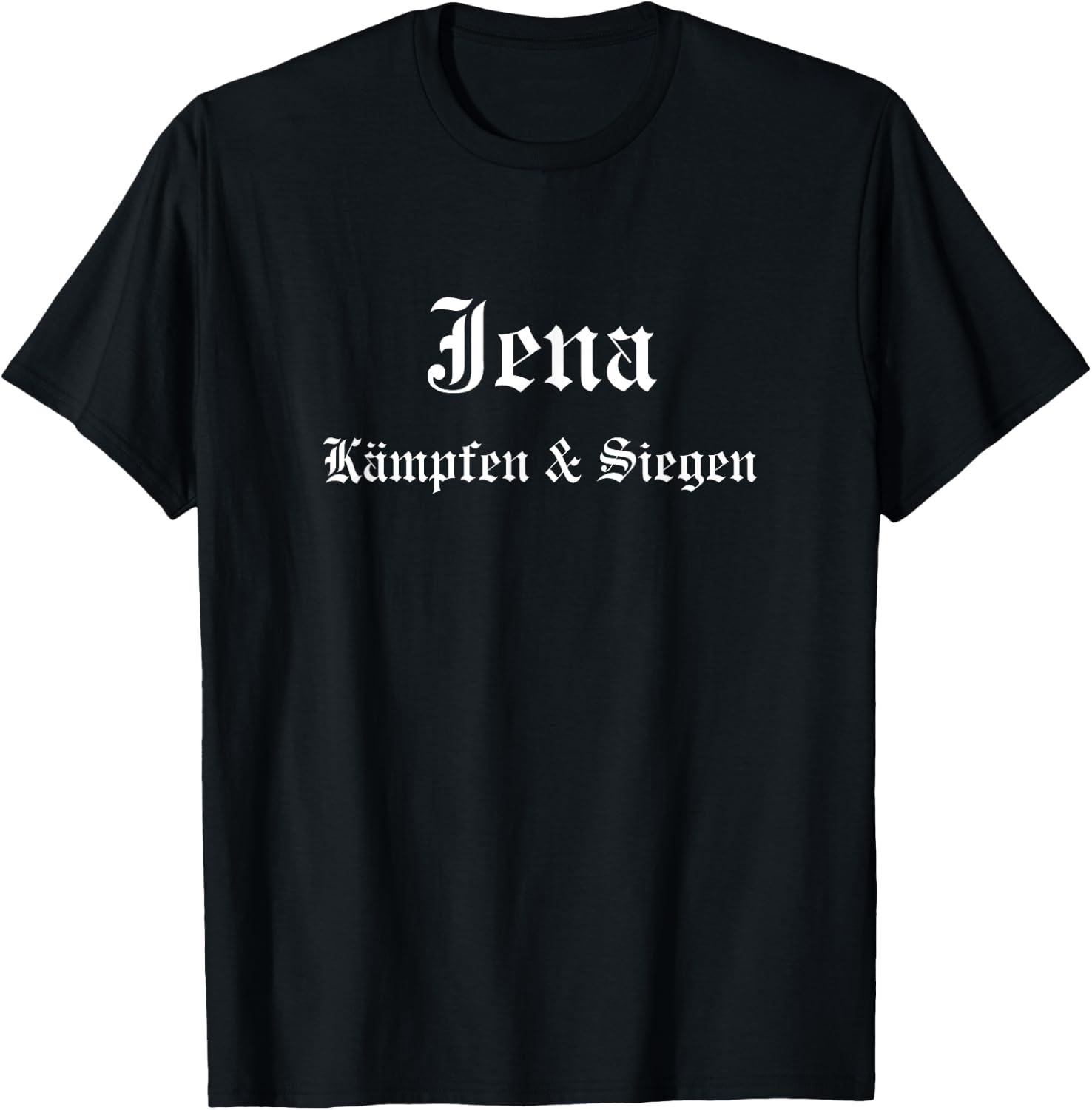 Jena Fighting and Siegen , black T-Shirt - T-Shirt | Black