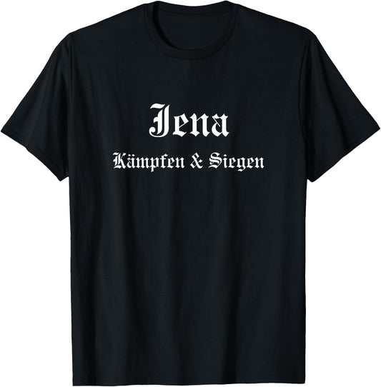 Jena Fighting and Siegen , black T-Shirt - T-Shirt | Black