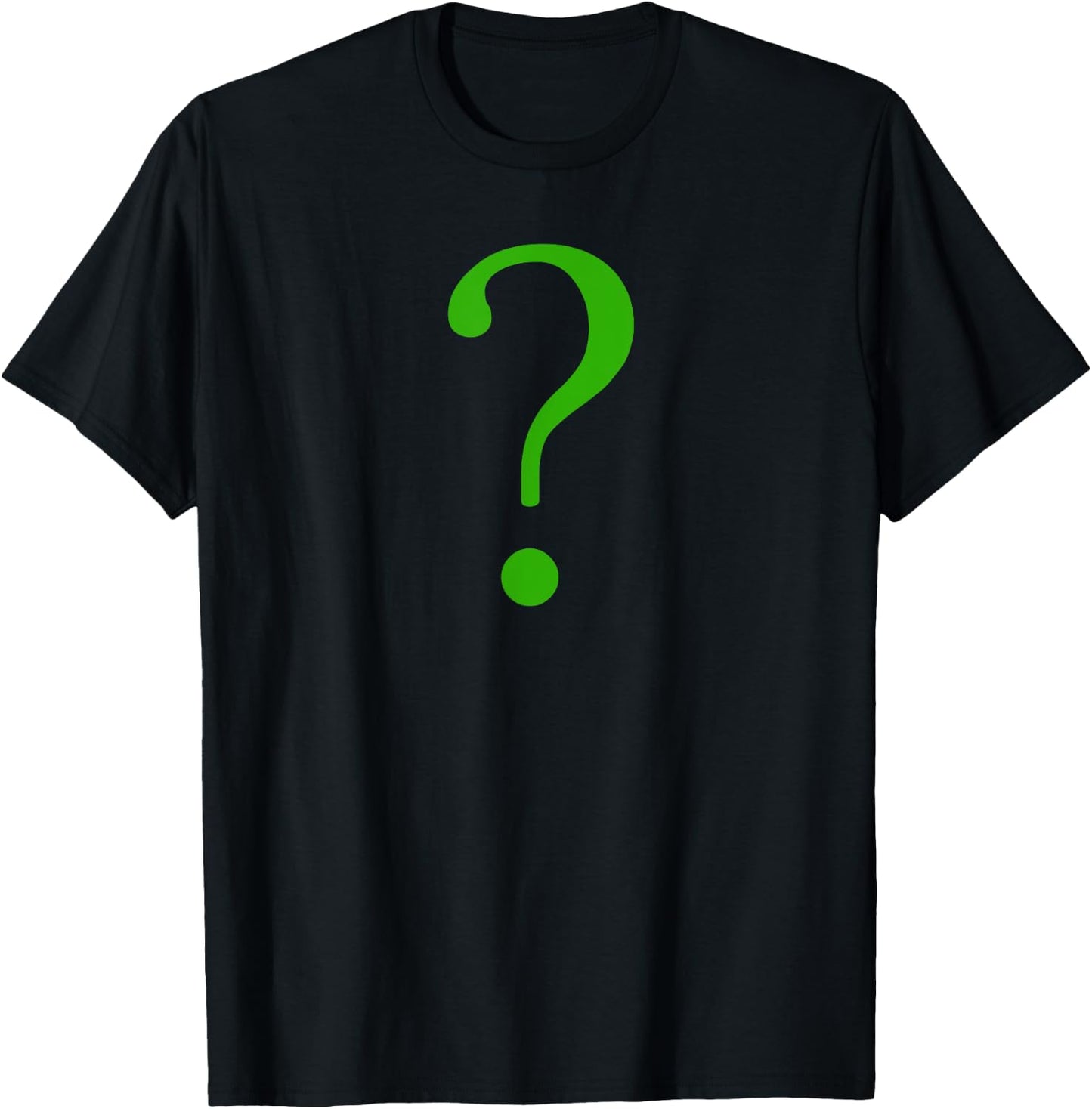 Question Mark Funny Saying for Curious People T-Shirt - T-Shirt | Black