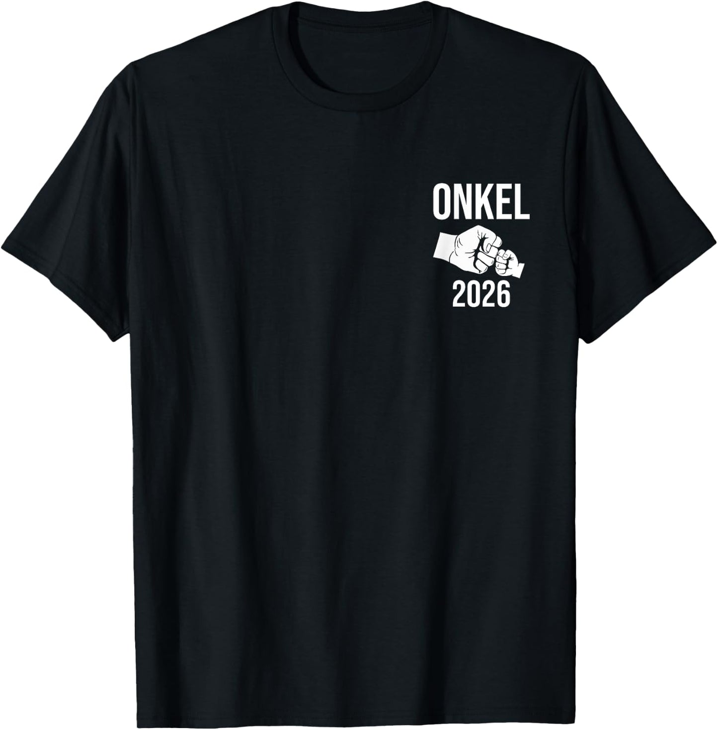 Befördert Zur Onkel 2026, Ich Werde Onkel 2026, Uncle 2026 T-Shirt - T-Shirt | Black
