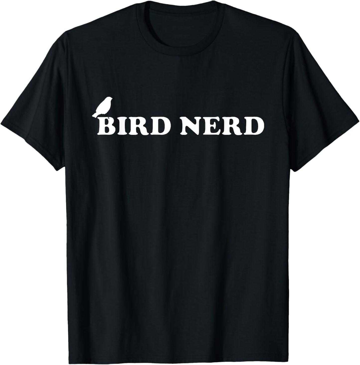 Funny Bird Nerd for Bird watchers T-Shirt - T-Shirt | Black