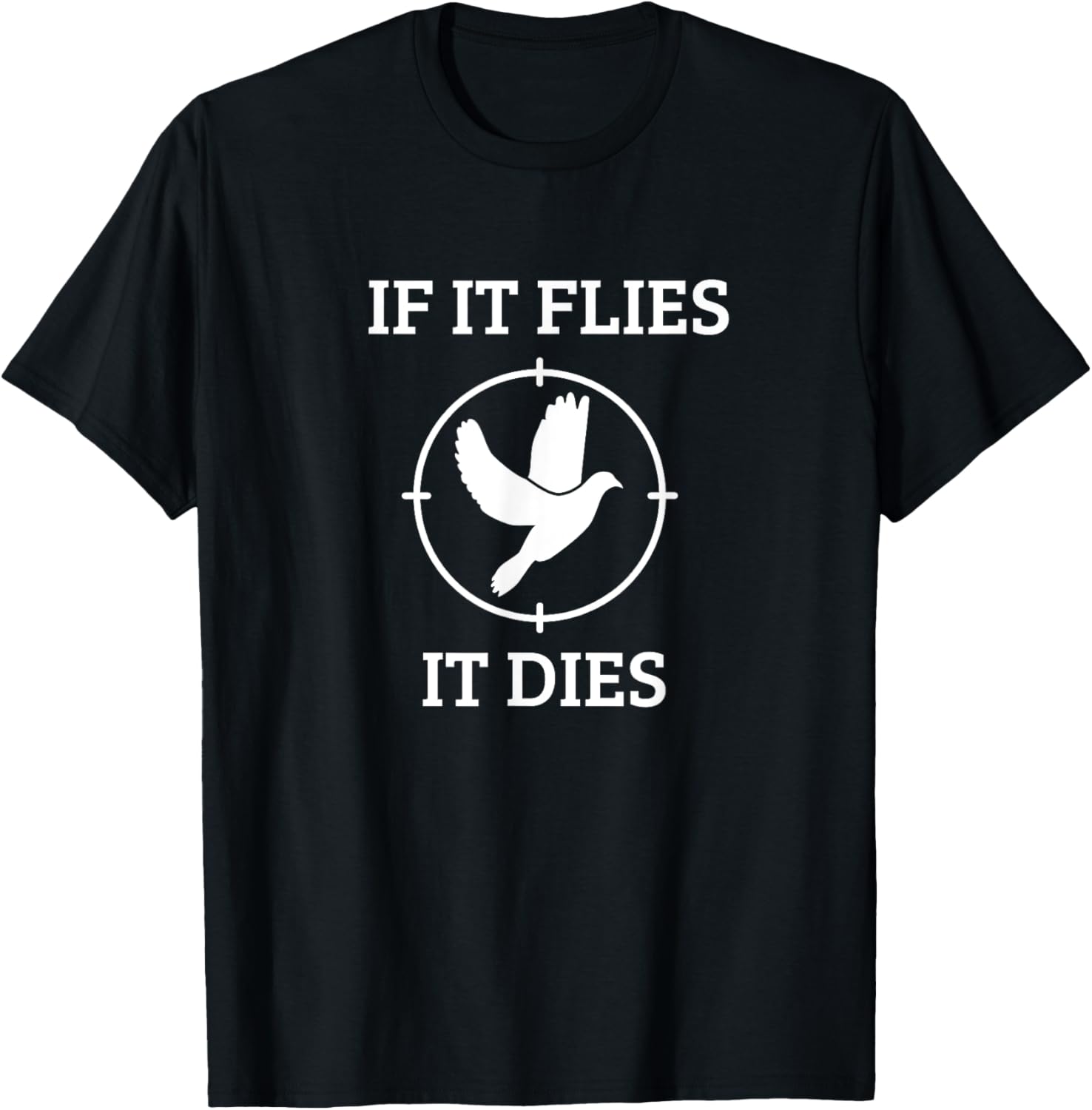Dove Hunting T-Shirt - T-Shirt | Black