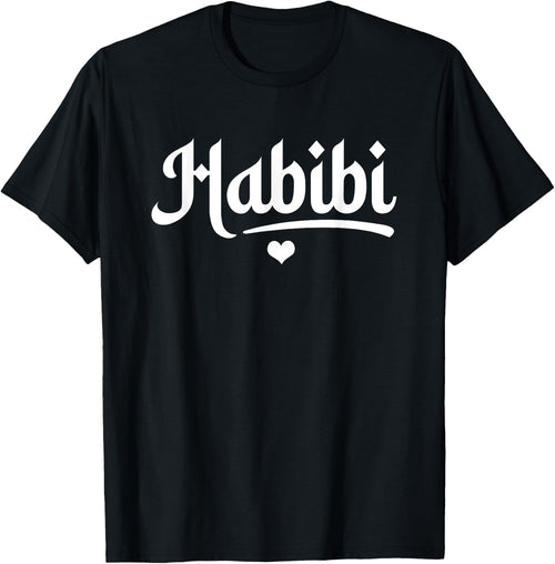 Habibi My Love Arabic English Script Gifts Men Women Kids
