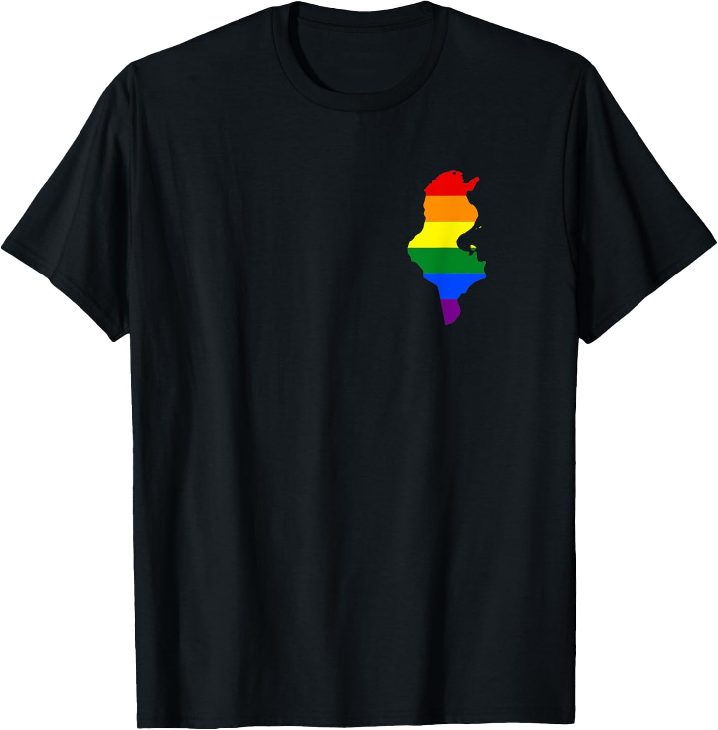 Tunesien LGBT Deko Nordafrika Tunis Pride Gay Herren Gender T-Shirt - T-Shirt | Black