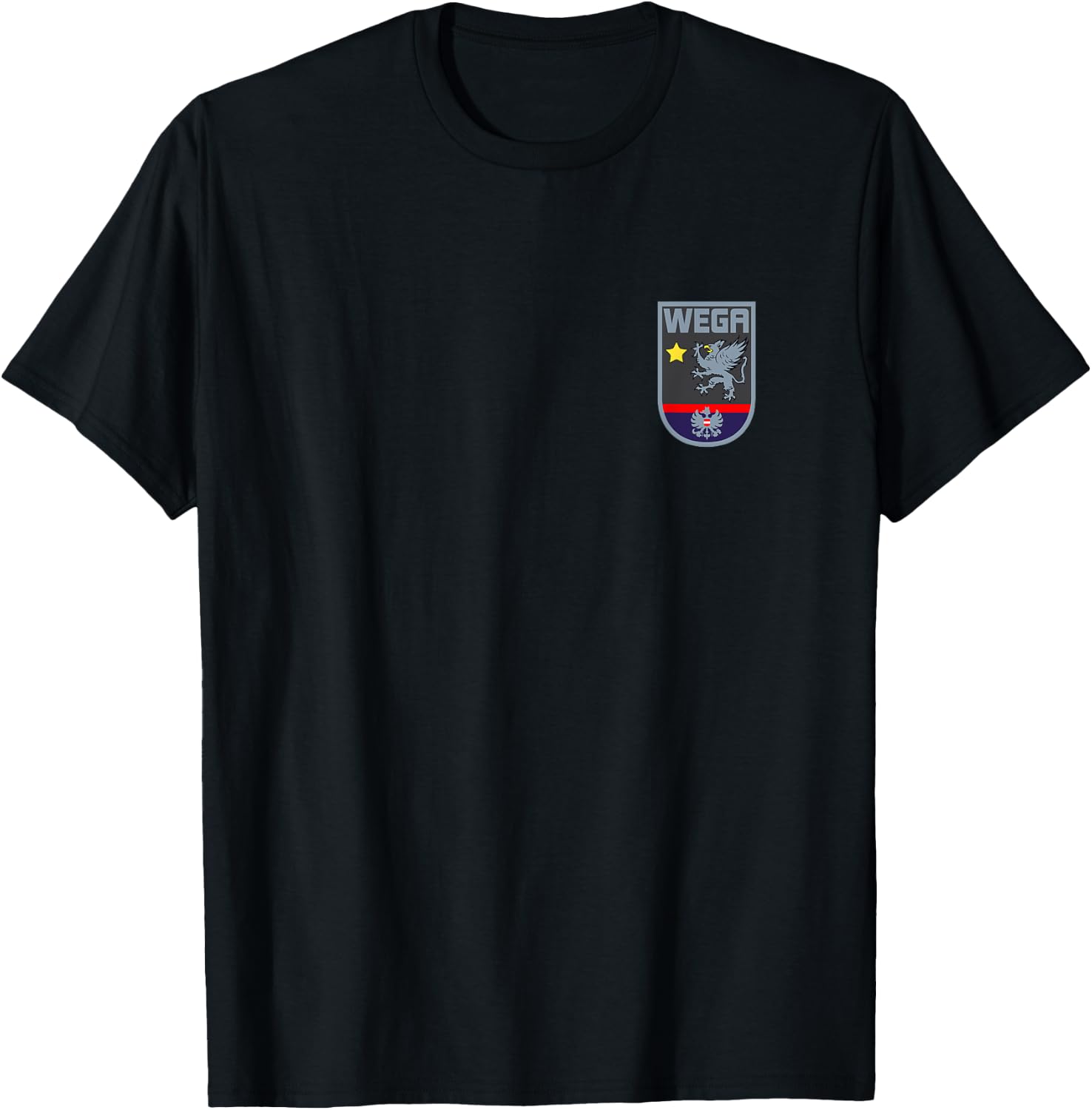 Wien SWAT Polizei WEGA Österreichische Spezialwaffe T-Shirt - T-Shirt | Black