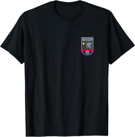 Wien SWAT Polizei WEGA Österreichische Spezialwaffe T-Shirt - T-Shirt | Black
