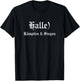 Halle (Saale) Kämpfen und Siegen T-Shirt - T-Shirt | Black