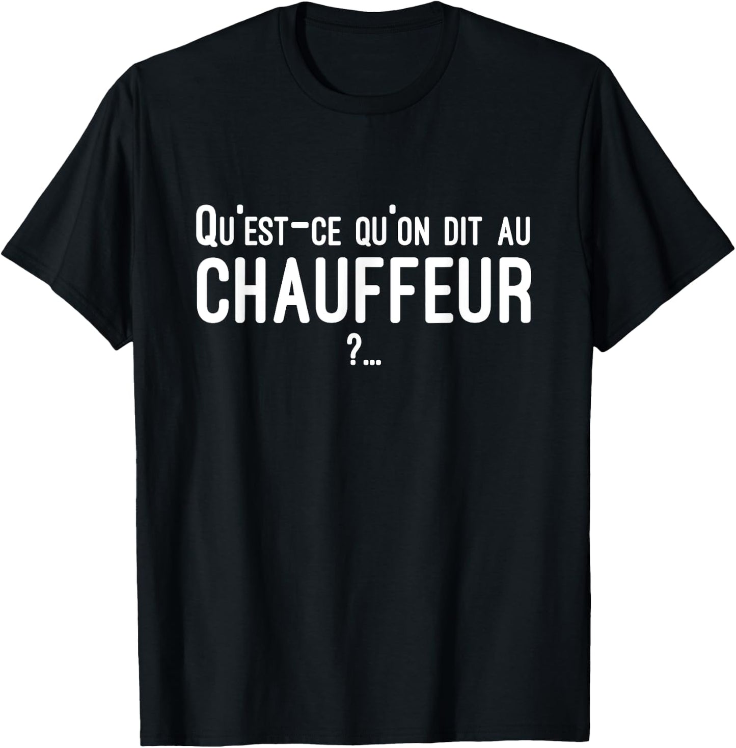 What do we say to the driver? replica cult , Black, S T-Shirt - T-Shirt | Black