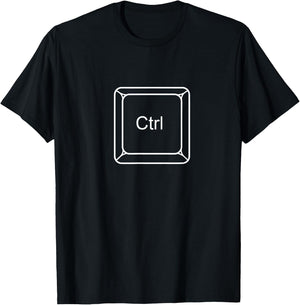 Ctrl Alt Del Shirt Group Halloween Costume CTRL PART T-Shirt - T-Shirt | Black