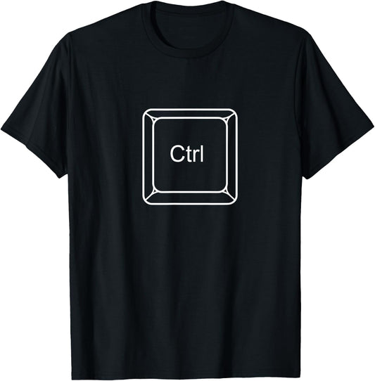 Ctrl Alt Del Shirt Group Halloween Costume CTRL PART T-Shirt - T-Shirt | Black