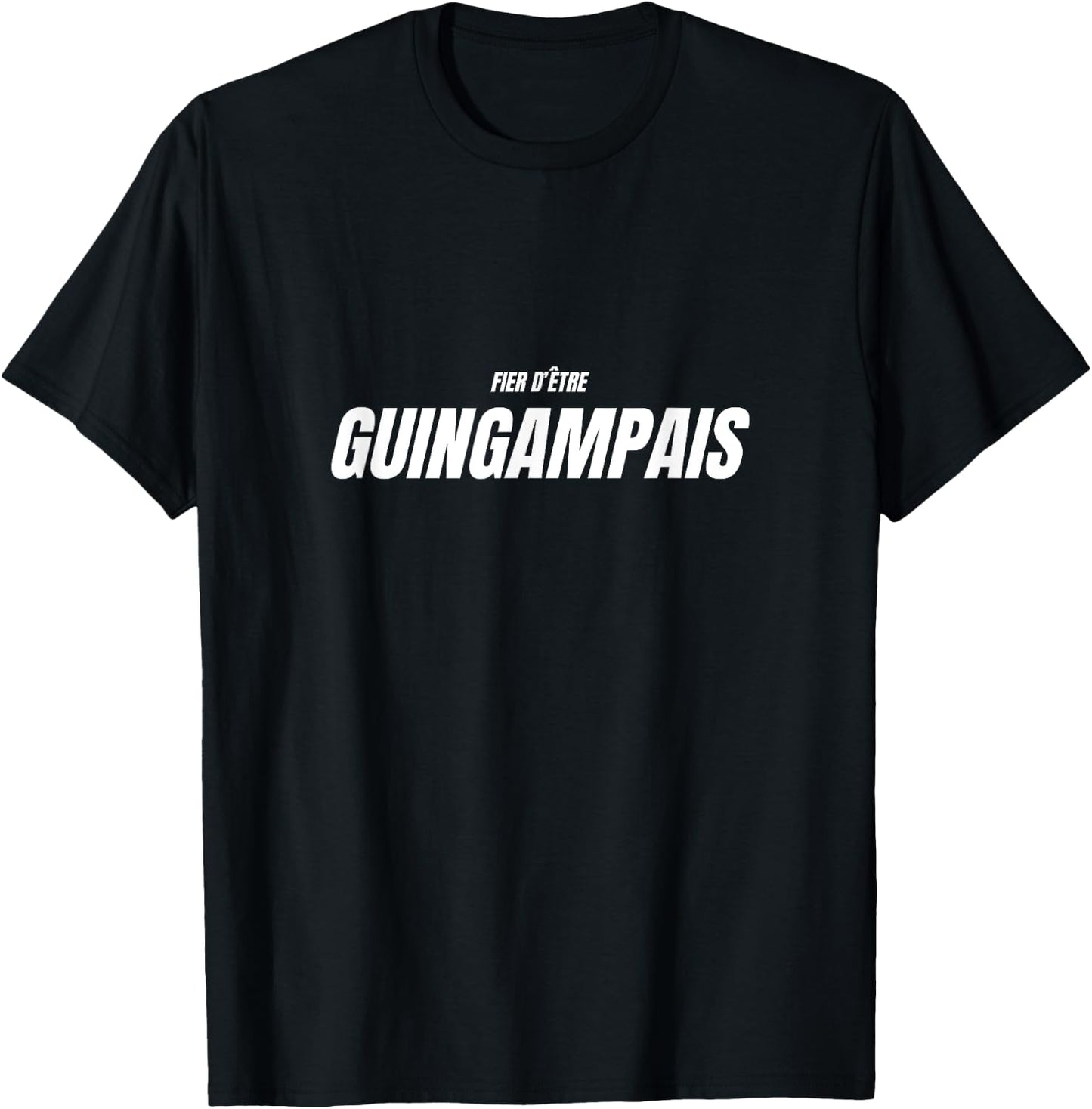 Proud to be Guingampais - Locals Guingampaise , Black, S T-Shirt - T-Shirt | Black