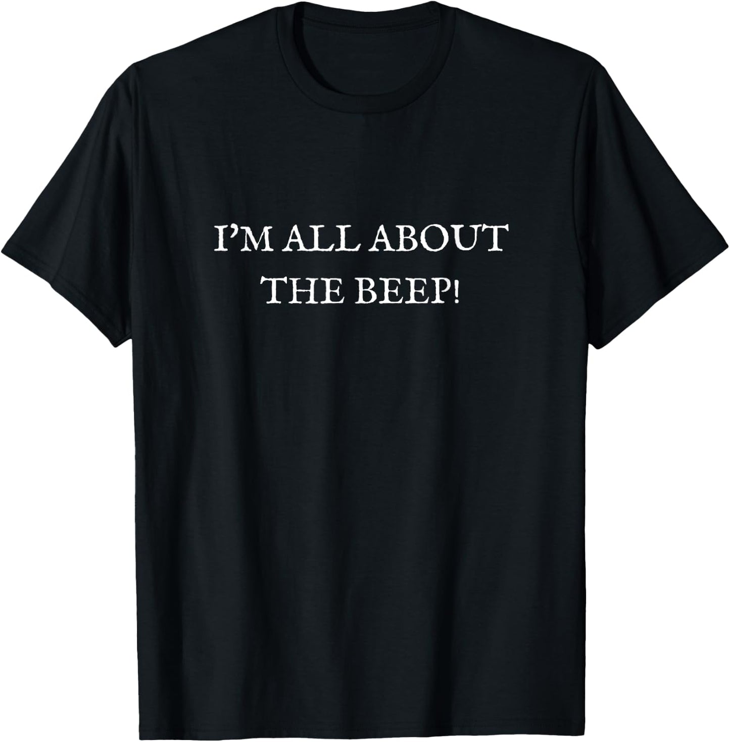 Funny Gift Metal Detectorists All About the Bleep T-Shirt - T-Shirt | Black