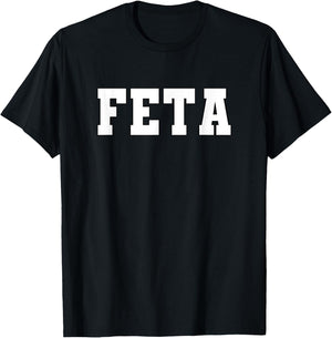 Feta Cheese T-Shirt - T-Shirt | Black