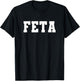 Feta Cheese T-Shirt - T-Shirt | Black