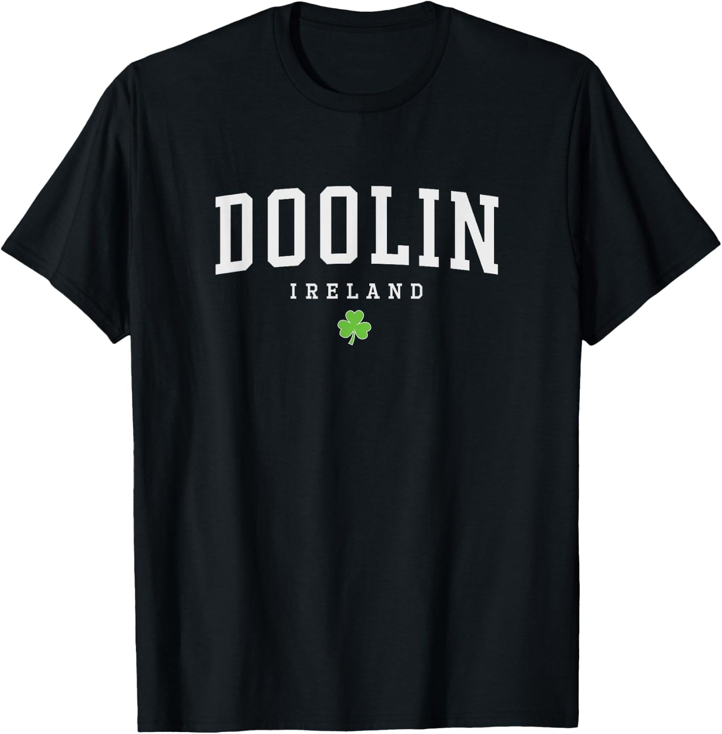 Doolin Clare Irland Kleeblatt Hemd – Herren, Damen Kleeblatt T T-Shirt - T-Shirt | Black